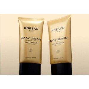KNESKO GOLD REPAIR BODY SERUM & CREAM 30 ML EA NWOB